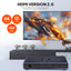 Mowsil 3-Port HDMI Switch - 4K / 18Gbps / Black