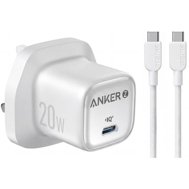 Anker GaN Charger - 20W / USB-C / White