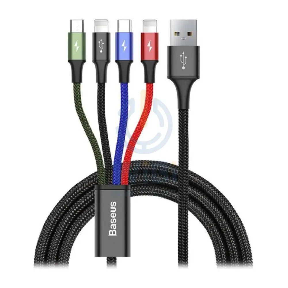Baseus 4 in 1 Cable - 2x Lightning / USB-C / Micro USB - Cable Accessories > Cables & Converters > Cables