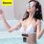 Baseus 7.2 Inches Waterproof Bag Universal Mobile Phone - Yellow Accessories > Mobiles & Tablets