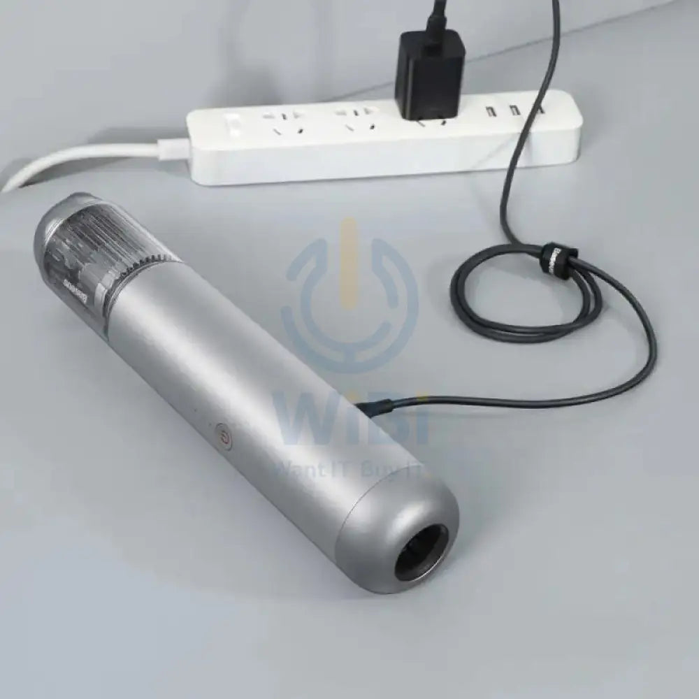 Baseus A3 Car Vacuum Cleaner - 15000pa Suction / Silver Accessories > Smart Devices