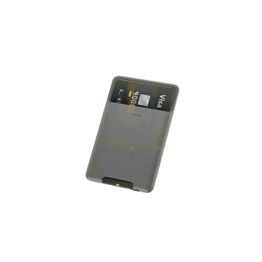 Baseus back stick silicone card bag - Dark grey Accessories > Other Peripherals