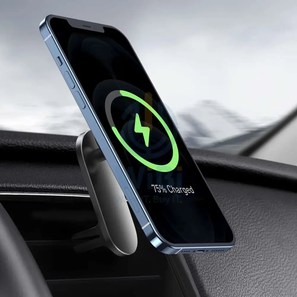 Baseus Big Energy Car Mount Wireless Charger - Black Accessories > Mobiles & Tablets > Mobiles > Car Chargers