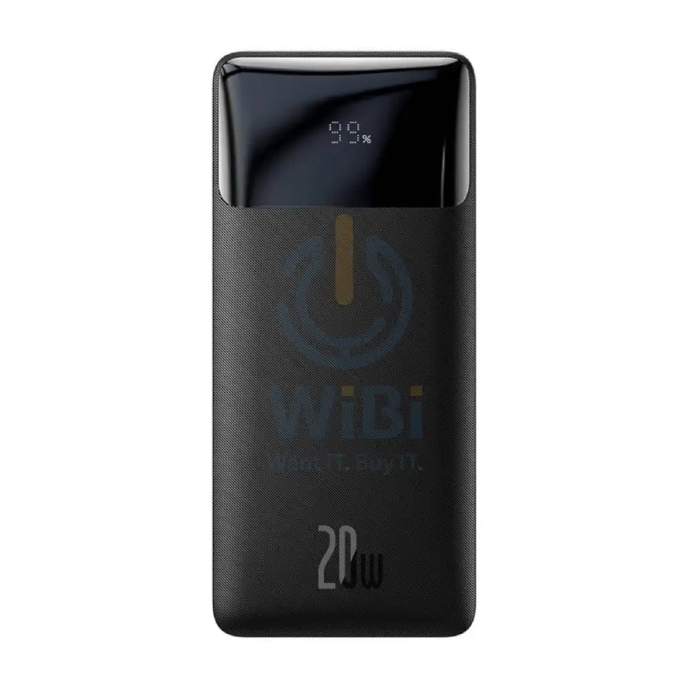 Baseus Bipow Digital Display 30000mAh Power Bank 20W - Black Accessories > Power Bank