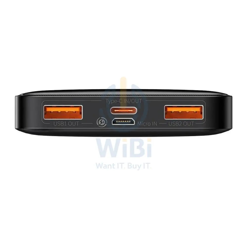 Baseus Bipow Digital Display 30000mAh Power Bank 20W - Black Accessories > Power Bank