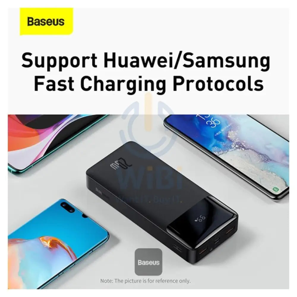 Baseus BiPow Digital Display Power Bank - 20000mAh / 20W / Black Accessories > Power Bank > Offer Zone