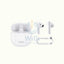 Baseus Bowie E13 True Wireless Earphones - Moon White Accessories > Audio > Headphones
