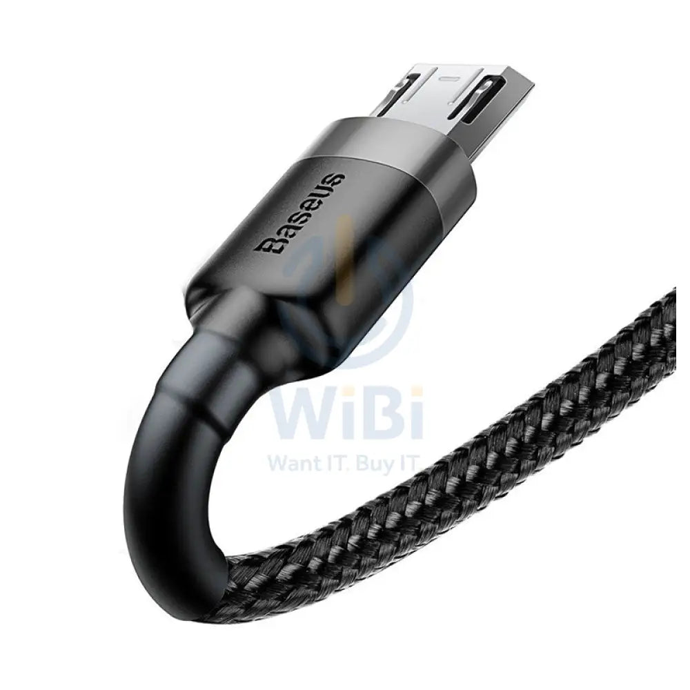Baseus Cafule Micro-USB Cable - 1 Meter / Black/Gray Accessories > Cables & Converters > Cables
