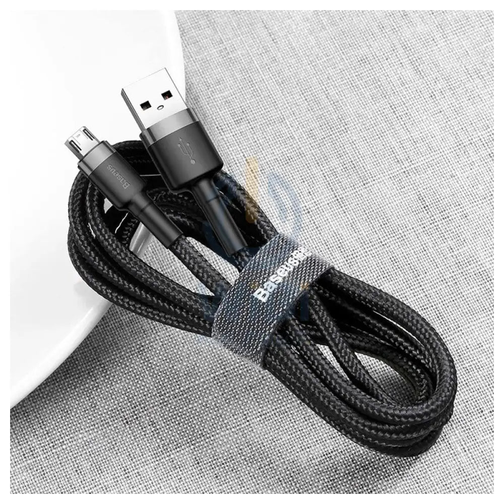 Baseus Cafule Micro-USB Cable - 1 Meter / Black/Gray Accessories > Cables & Converters > Cables