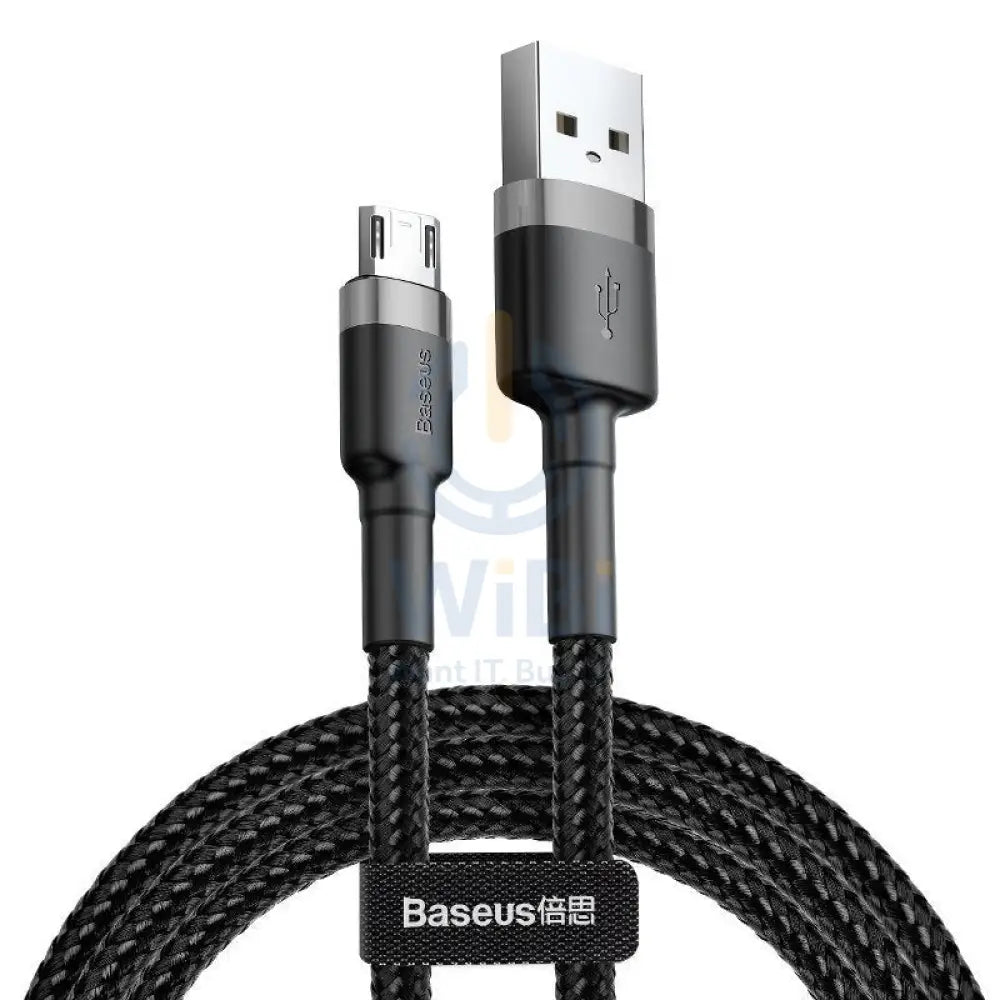 Baseus Cafule Micro-USB Cable - 1 Meter / Black/Gray Accessories > Cables & Converters > Cables