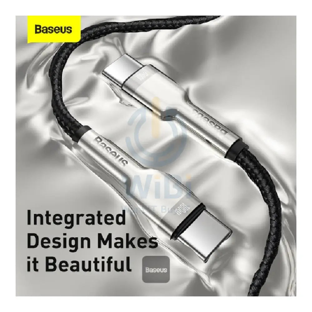 Baseus Cafule Series Metal Data Cable - Type-C / 100W / 1 Meter / Black Accessories > Cables & Converters > Cables