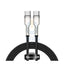 Baseus Cafule Series Metal Data Cable - Type-C / 100W / 1 Meter / Black Accessories > Cables & Converters > Cables