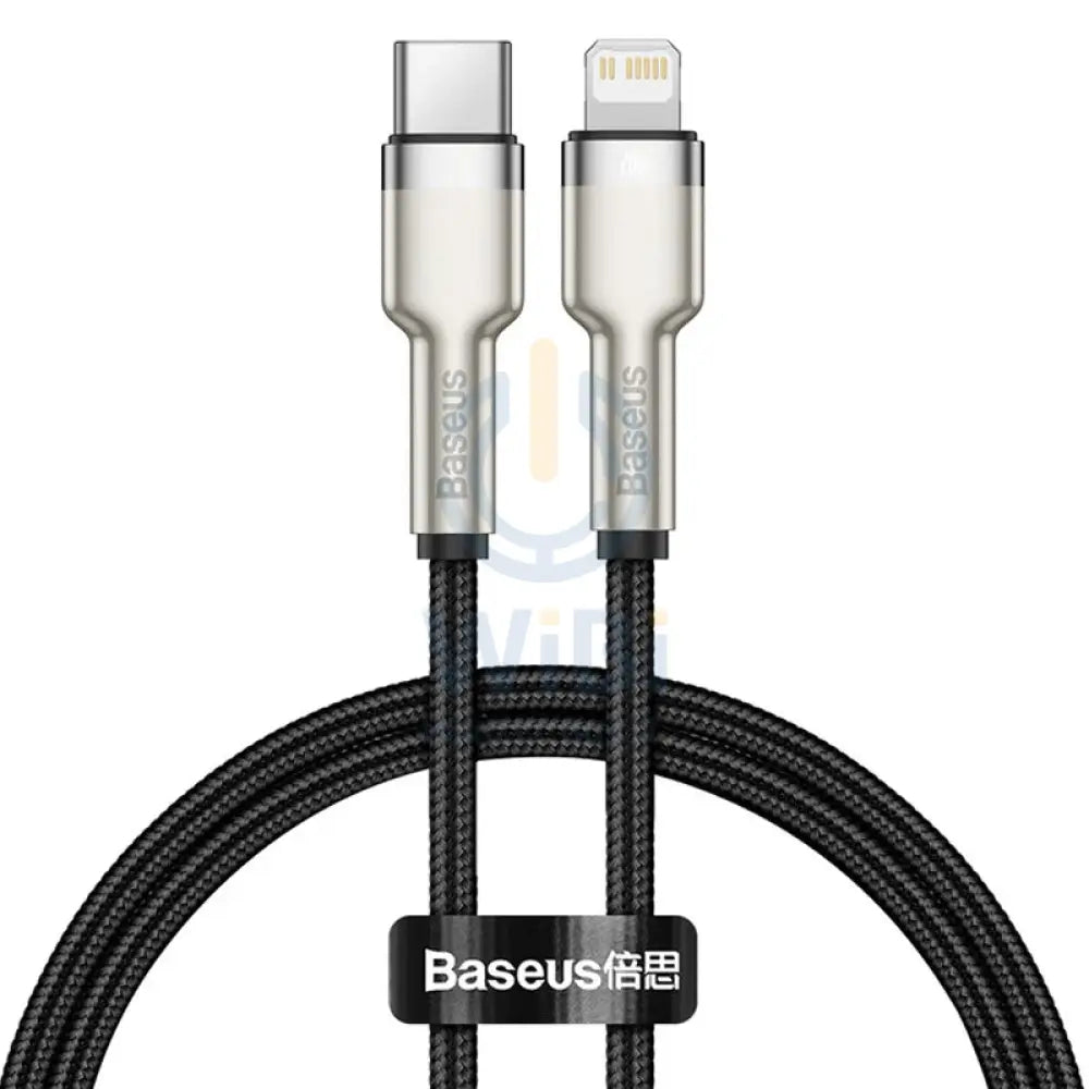 Baseus Cafule Series Metal Data Cable Type-C to Lightning - 20W / 2m / Black Accessories > Cables & Converters > Cables