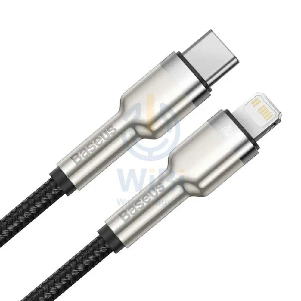 Baseus Cafule Series Metal Data Cable Type-C to Lightning - 20W / 2m / Black Accessories > Cables & Converters > Cables