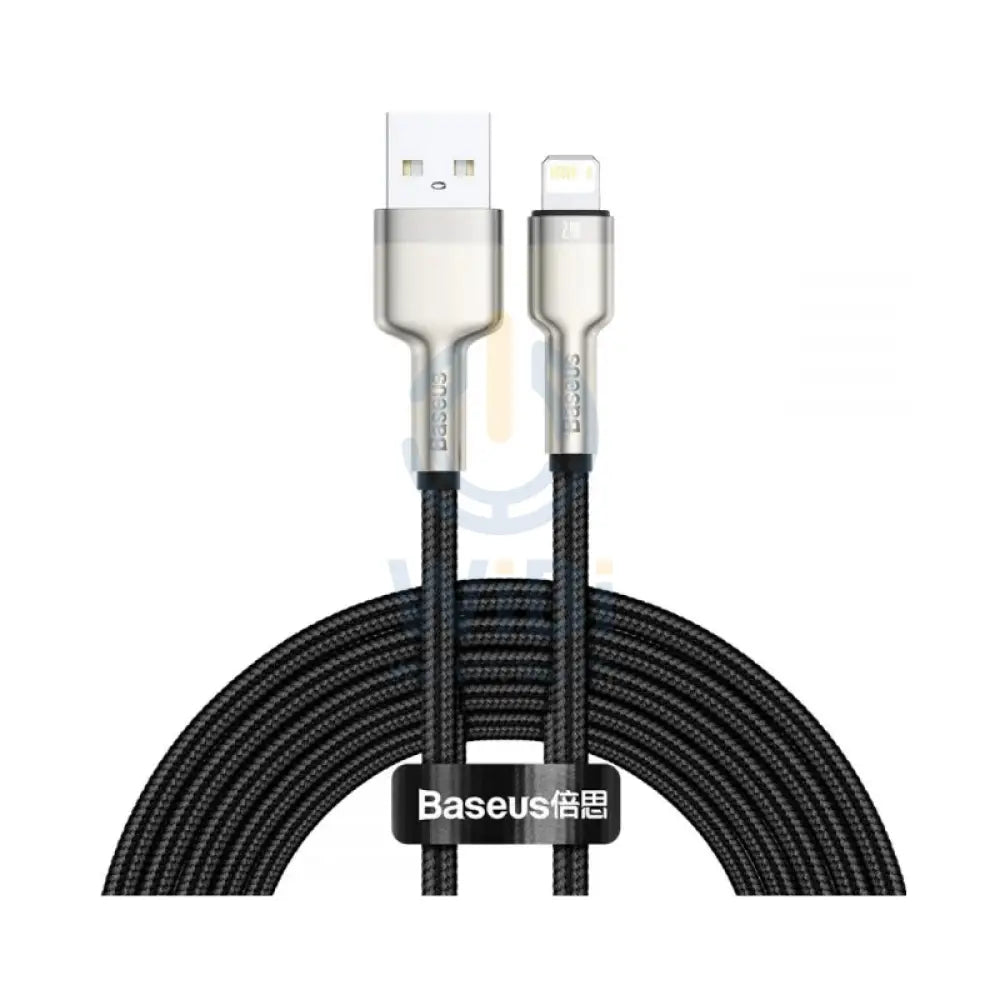 Baseus Cafule Series Metal Data Cable USB to Lightning - 2.4A / 2m / Black Accessories > Cables & Converters > Cables