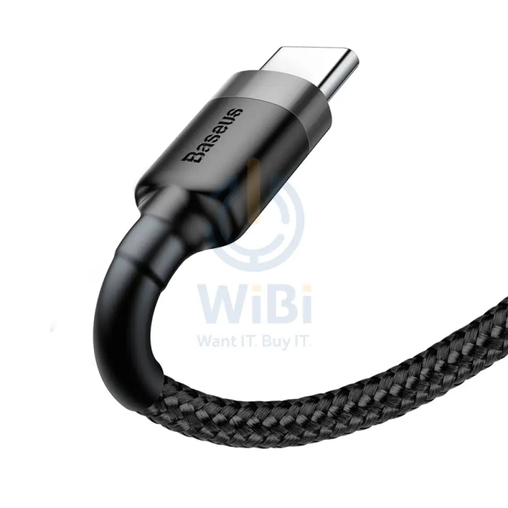 Baseus Cafule Type-C Charging Cable - 1 Meter / 3A / Black Accessories > Cables & Converters > Cables