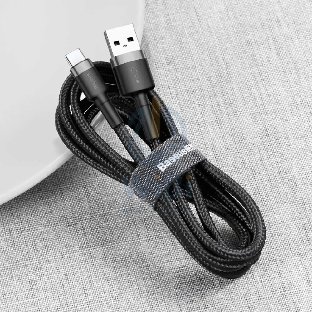 Baseus Cafule Type-C Charging Cable - 1 Meter / 3A / Black Accessories > Cables & Converters > Cables