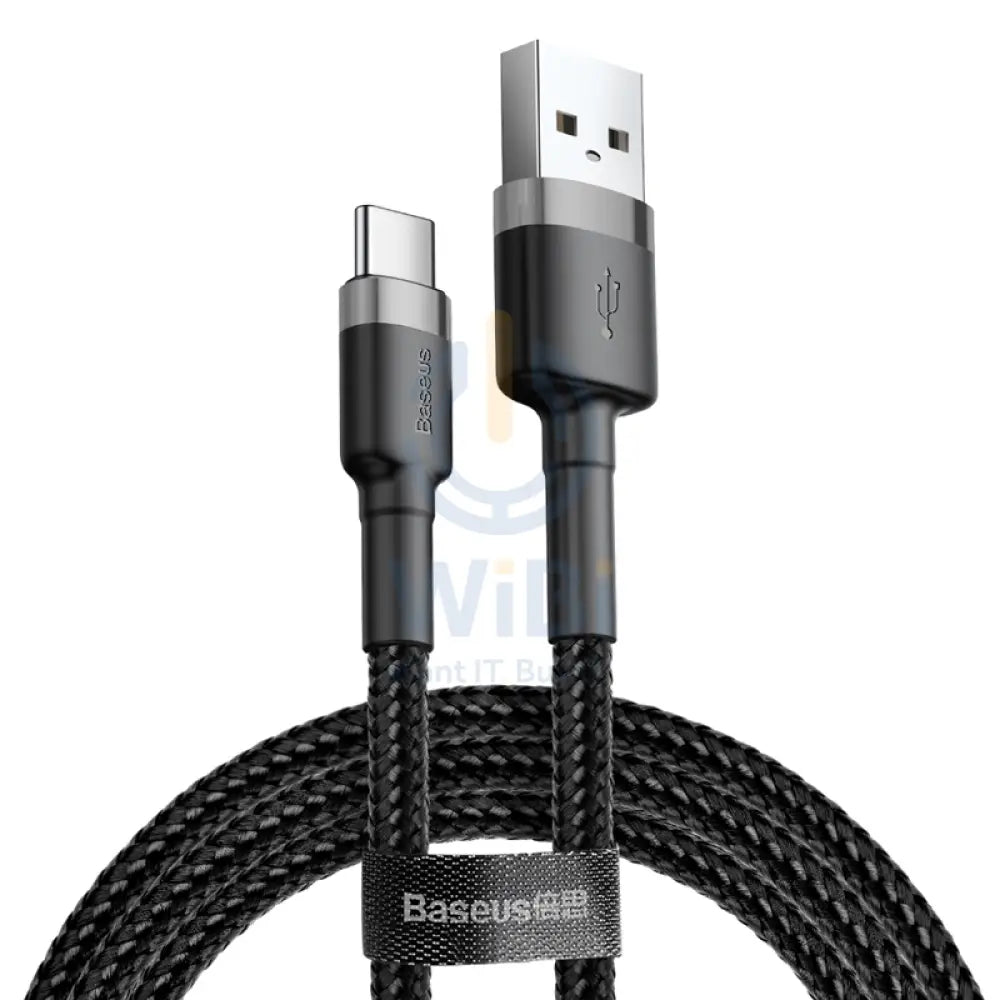 Baseus Cafule Type-C Charging Cable - 1 Meter / 3A / Black Accessories > Cables & Converters > Cables