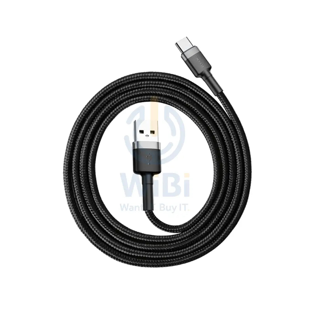 Baseus Cafule Type-C Charging Cable - 1 Meter / 3A / Black Accessories > Cables & Converters > Cables