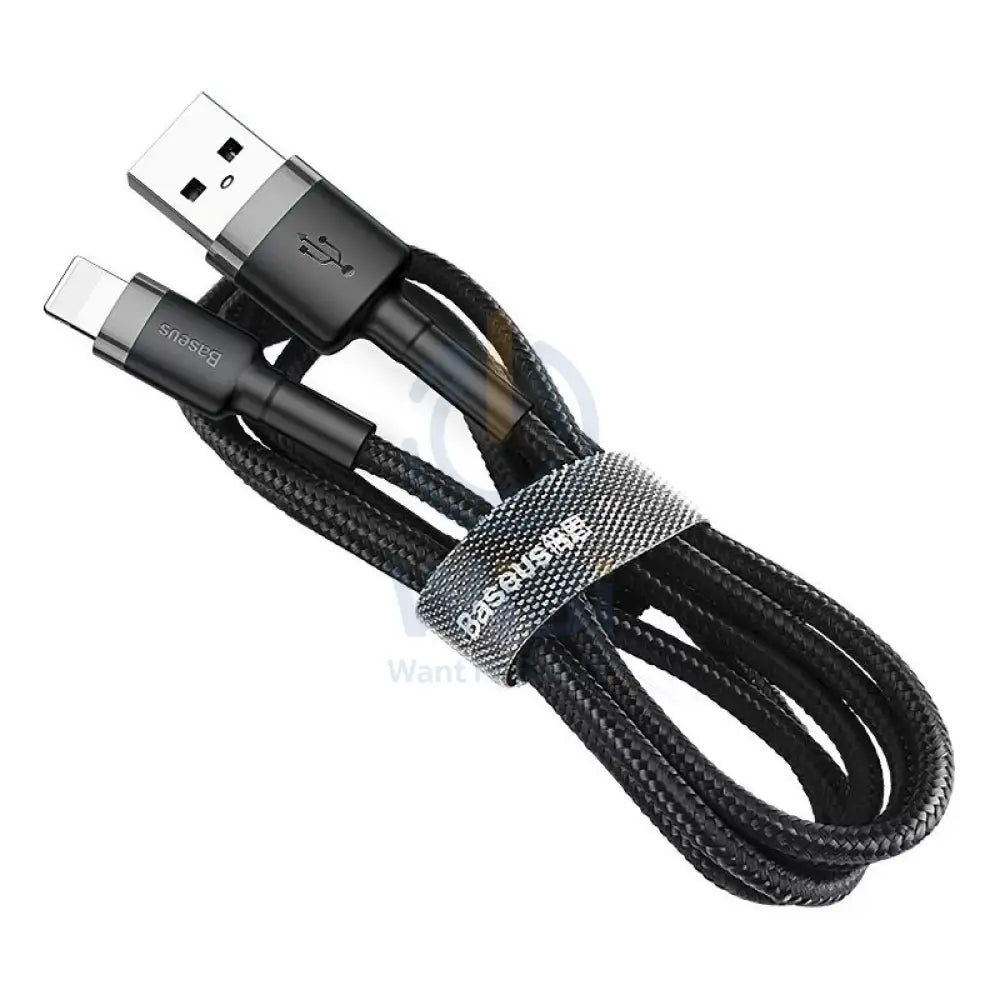 Baseus Cafule USB to Lightning Cable / 3 Meters - Gray/Black Accessories > Cables & Converters > Cables > Offer Zone