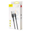 Baseus Cafule USB to Lightning Cable / 3 Meters - Gray/Black Accessories > Cables & Converters > Cables > Offer Zone