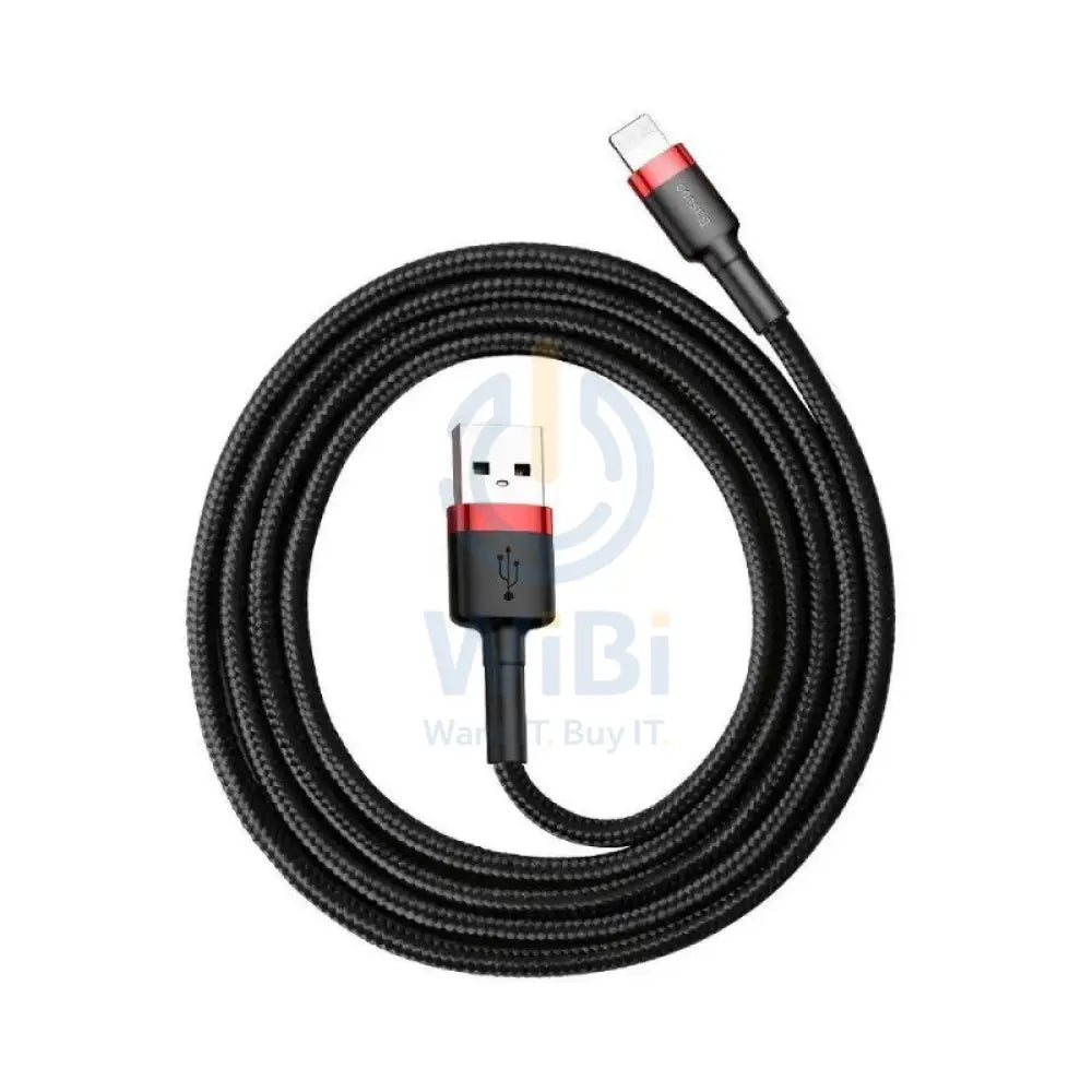 Baseus Cafule USB to Lightning Cable - 3 Meters / Red/Black Accessories > Cables & Converters > Cables