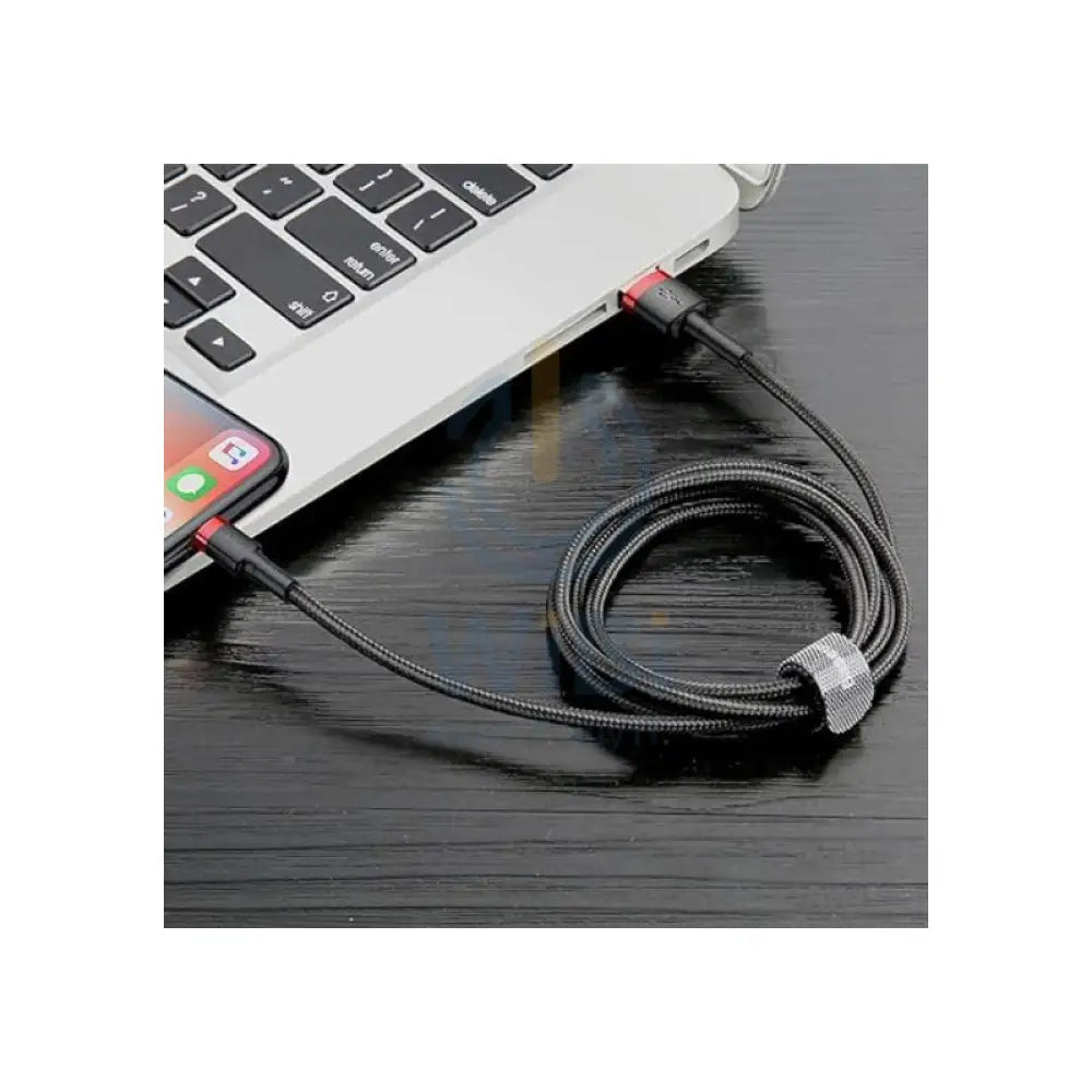 Baseus Cafule USB to Lightning Cable - 3 Meters / Red/Black Accessories > Cables & Converters > Cables