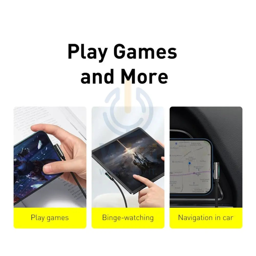 Baseus CATLCS-A01 Legend Series Elbow Fast Charging Data Cable Type-C to Lightning For iPhone PD 20W 2m Black