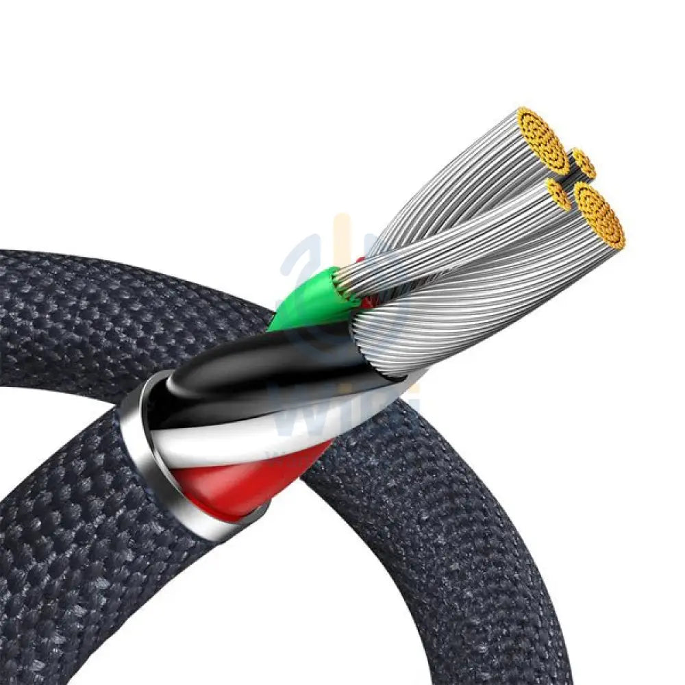 Baseus Crystal Shine Cable Type-C To Lightning Fast Charging Cable - 20W / 1.2M / Black Accessories > Cables &