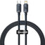 Baseus Crystal Shine Cable Type-C To Lightning Fast Charging Cable - 20W / 1.2M / Black Accessories > Cables &