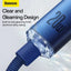 Baseus Crystal Shine Cable Type-C To Lightning Fast Charging Cable - 20W - 1.2M / Blue Accessories > Cables &