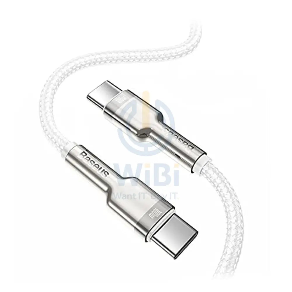 Baseus Data Cable - Type-C / 1 Meter / White Accessories > Cables & Converters > Cables