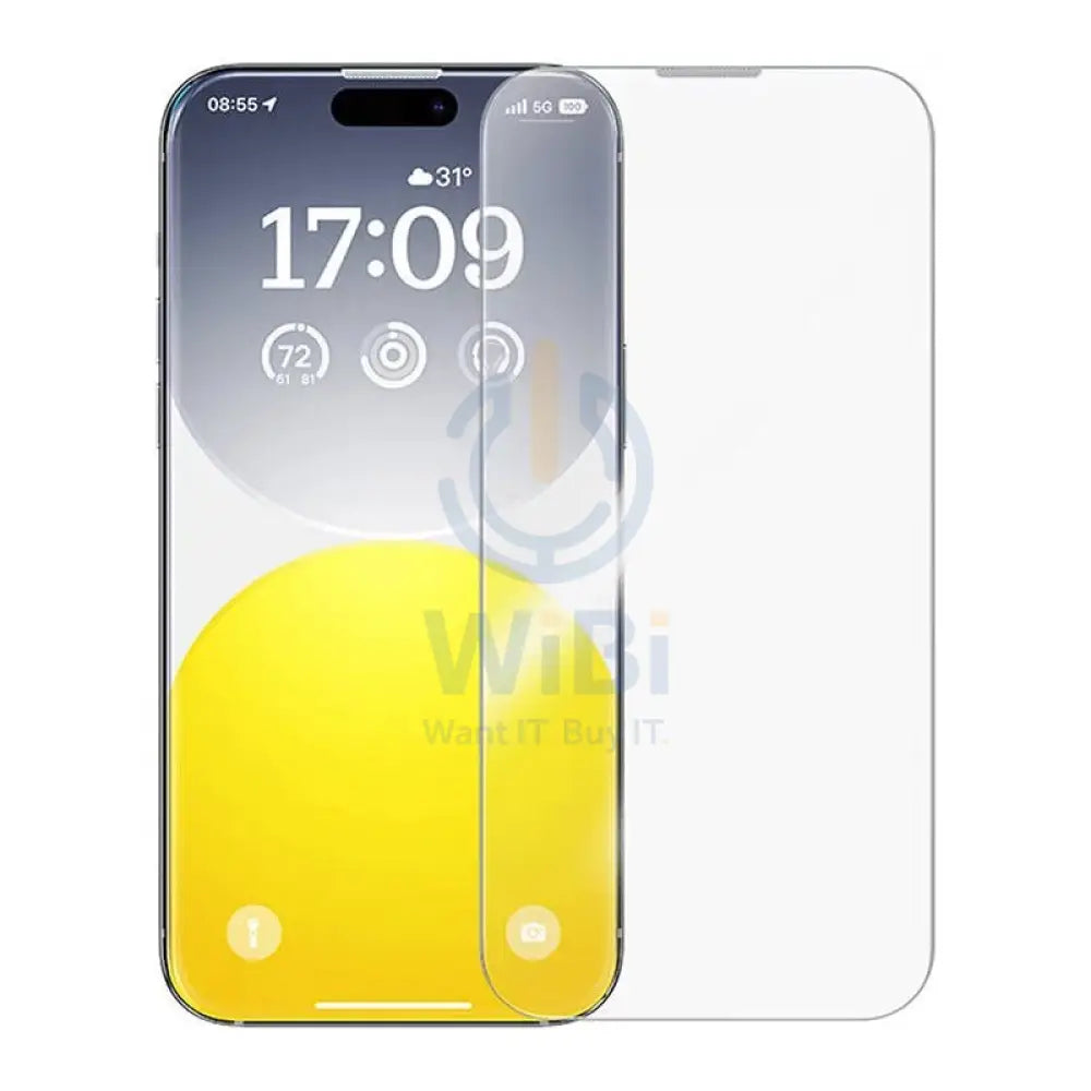 Baseus Diamond Series Full Coverage Glass Screen Protector - Apple iPhone 15 Pro / Clear Accessories > Mobiles &