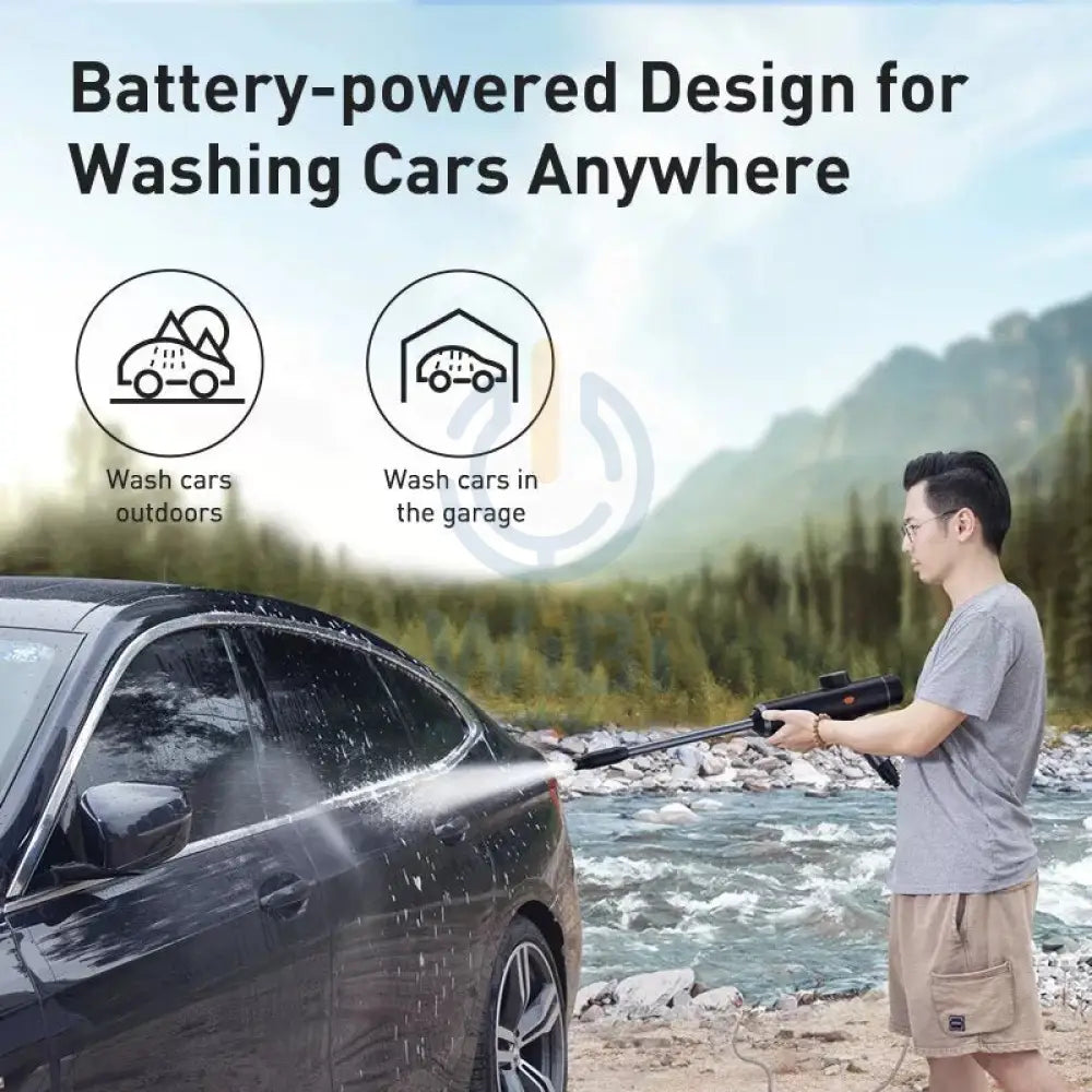 Baseus Electric Car Washer Gun High Pressure Cleaner Foam Nozzle Accessories > Other Accessories