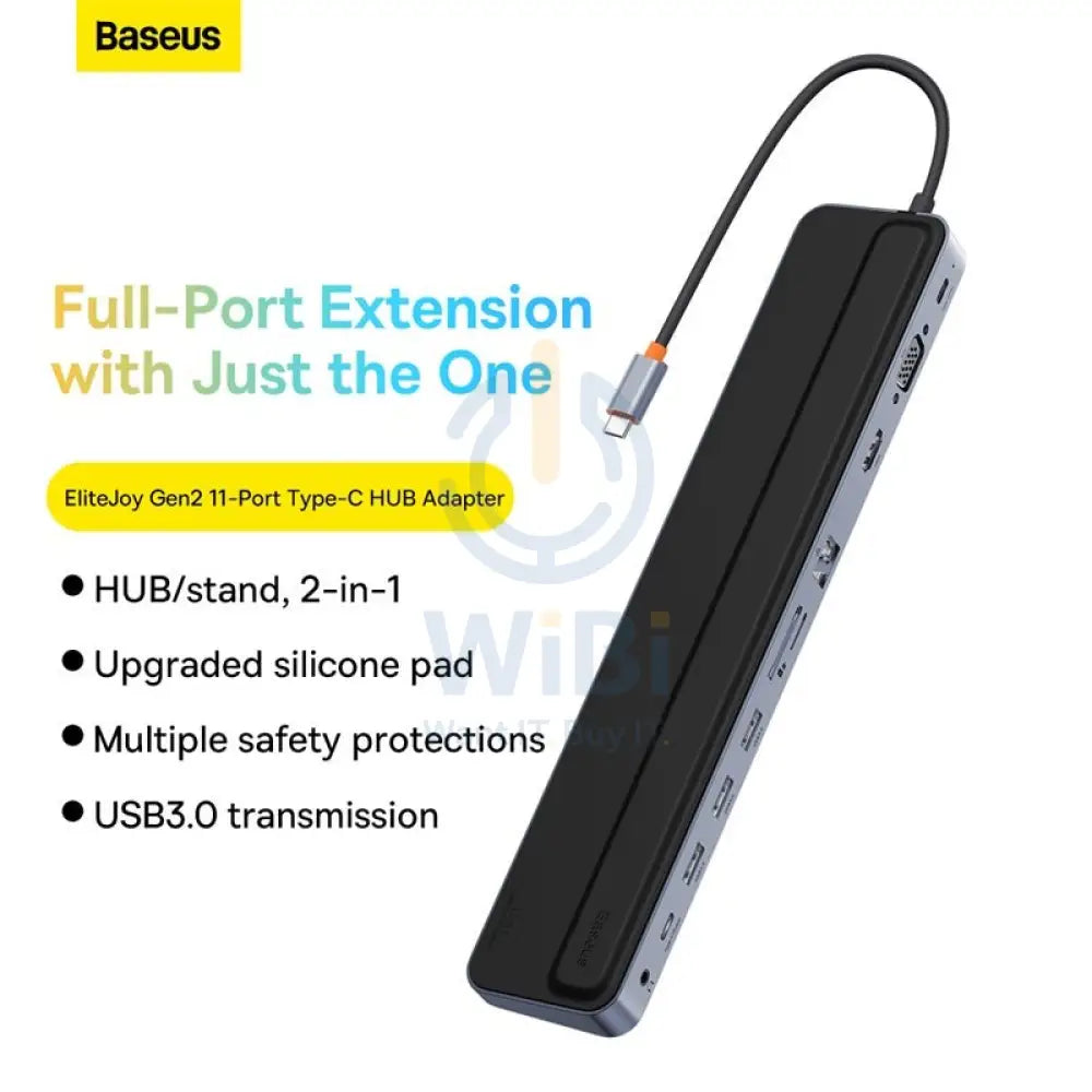Baseus Elitejoy Gen2 11-Port Type-C HUB Adapter Accessories > Cables & Converters > Cables