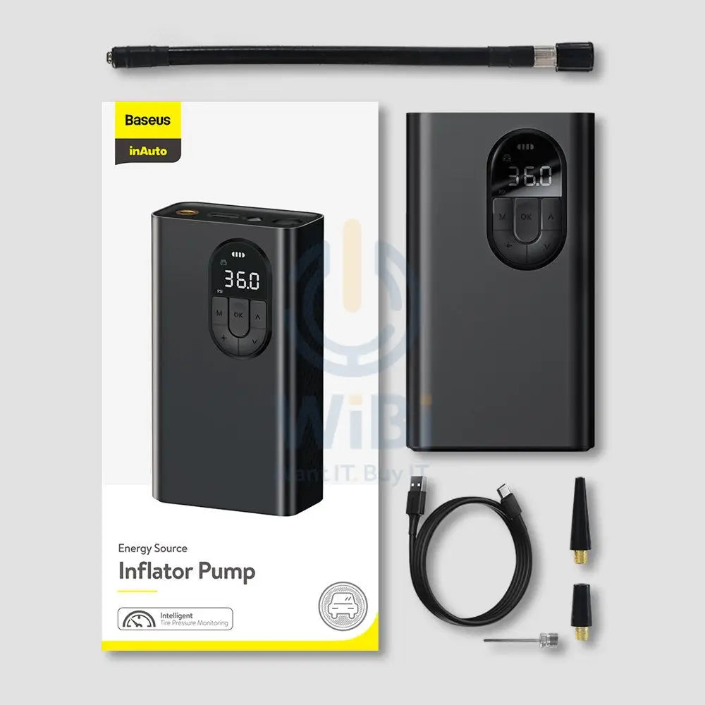 Baseus Energy Source Inflator Pump Wireless Intelligent Air Pump – Tarnish Accessories > Smart Devices