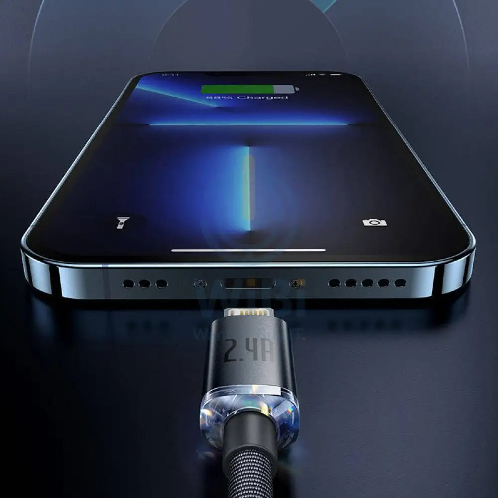 Baseus Fast Charging Cable - USB-A / Lightning 2M - Cable Accessories > Cables & Converters > Cables