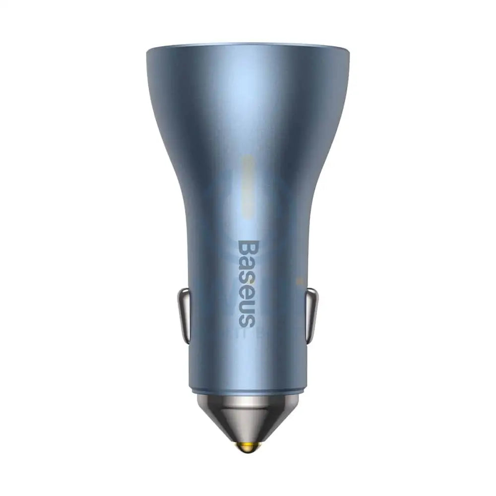 Baseus Golden Contactor Pro Triple Fast Charger Car Charger 65W U + C + C – Dark Gray Accessories > Power Adapters