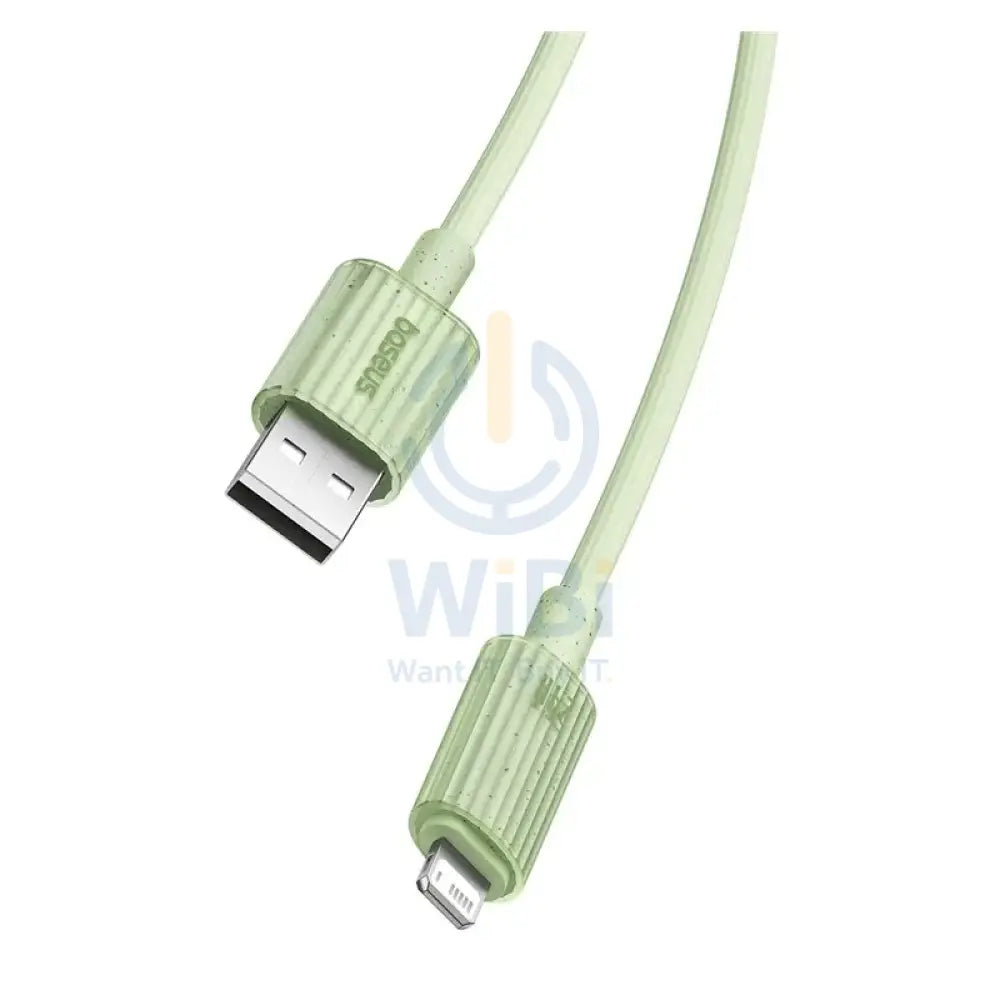 Baseus Habitat Series Fast Charging USB-A to Lightning Cable - 1m / Natural Green Accessories > Cables & Converters >