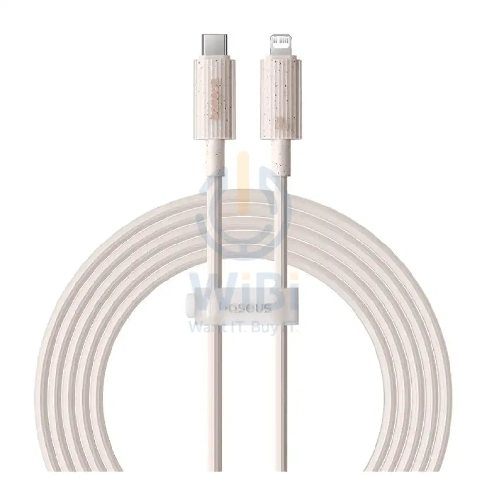 Baseus Habitat Series Fast Charging USB-C to Lightning Cable - 2m / Wheat Pink Accessories > Cables & Converters >