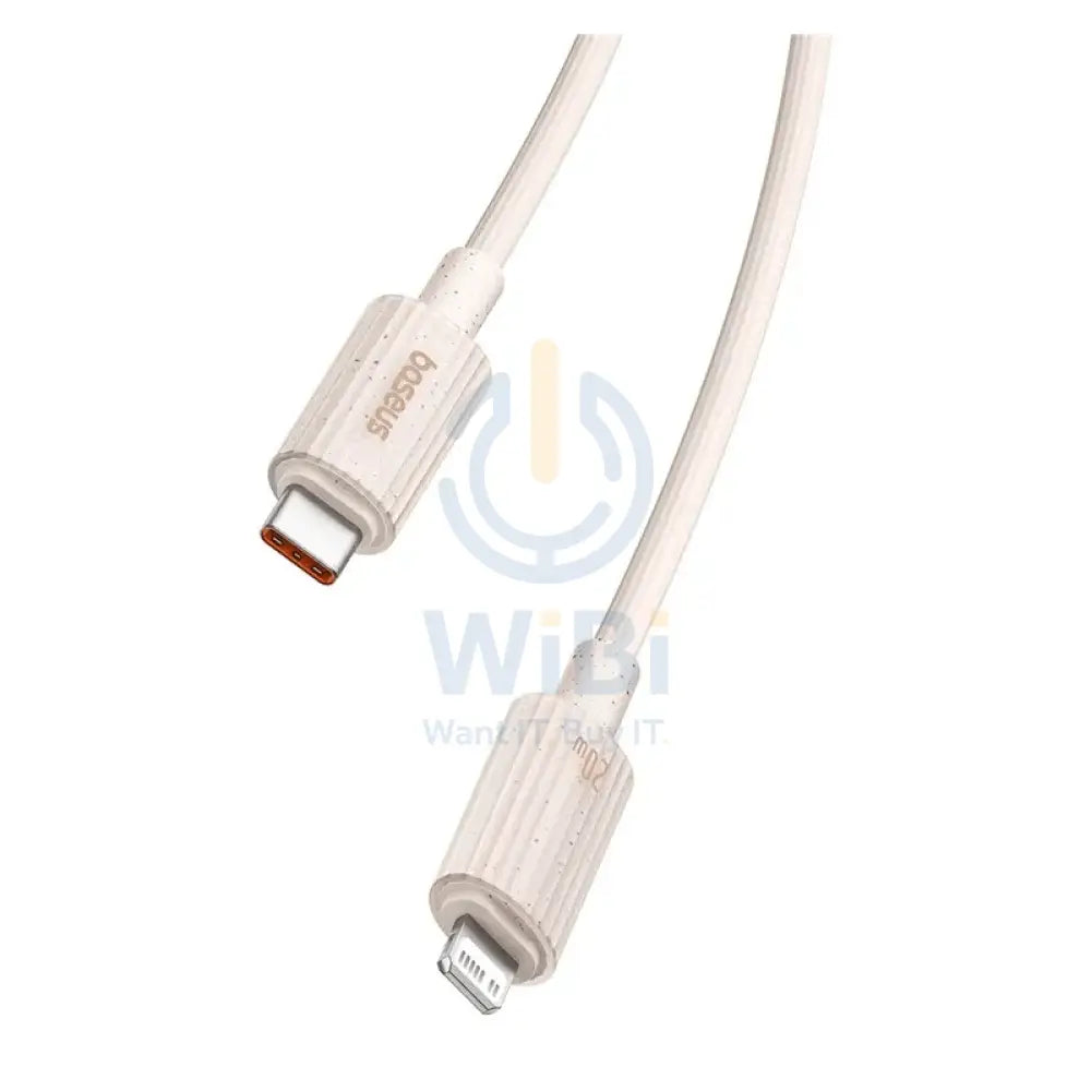 Baseus Habitat Series Fast Charging USB-C to Lightning Cable - 2m / Wheat Pink Accessories > Cables & Converters >