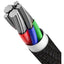 Baseus High Density Braided Fast Charging Data Cable - Type-C / 100W / 2 Meter / Black Accessories > Cables &