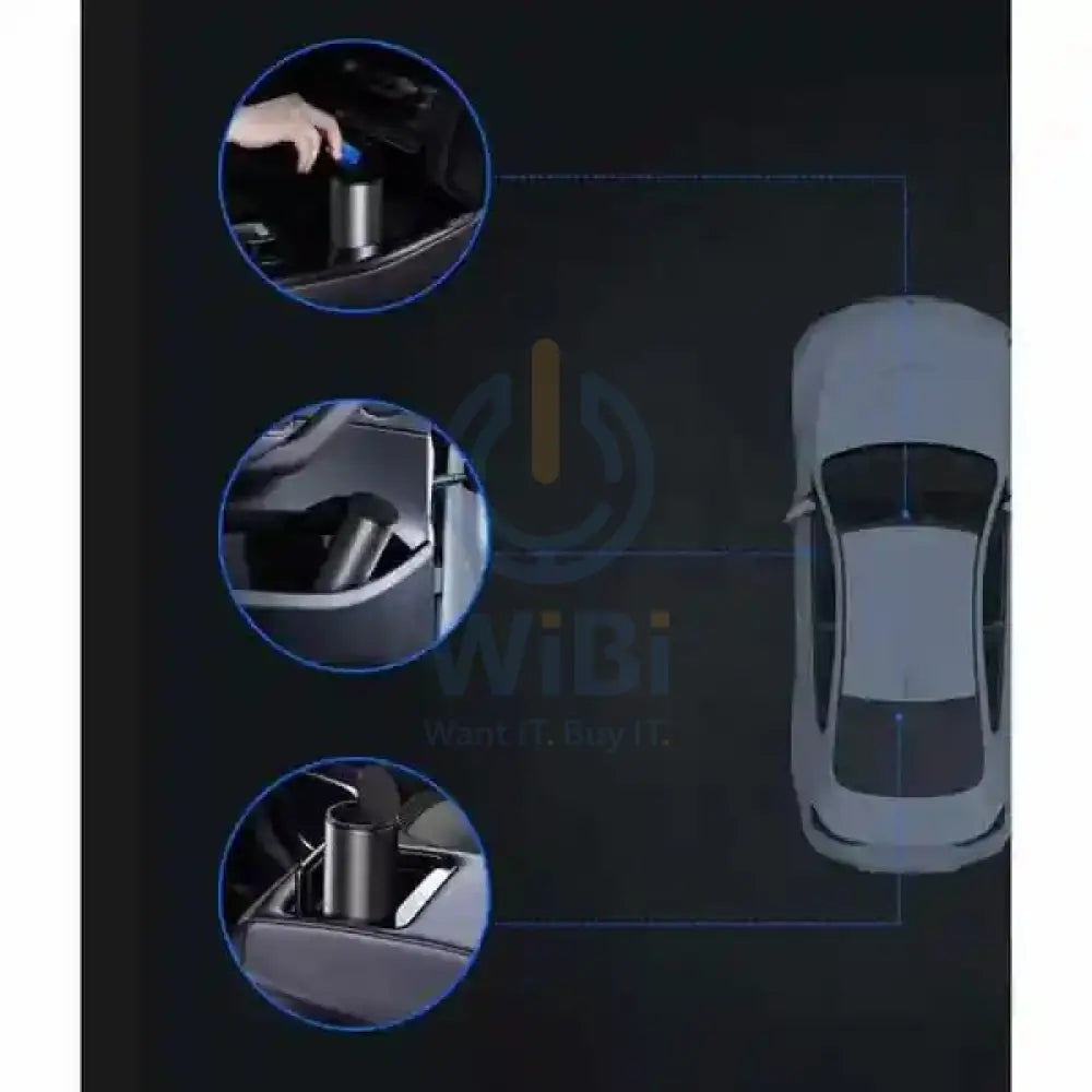 Baseus inAuto Gentleman Style Vehicle-Mounted Trash Can CRLJT-01 Accessories > Outdoor & Travel