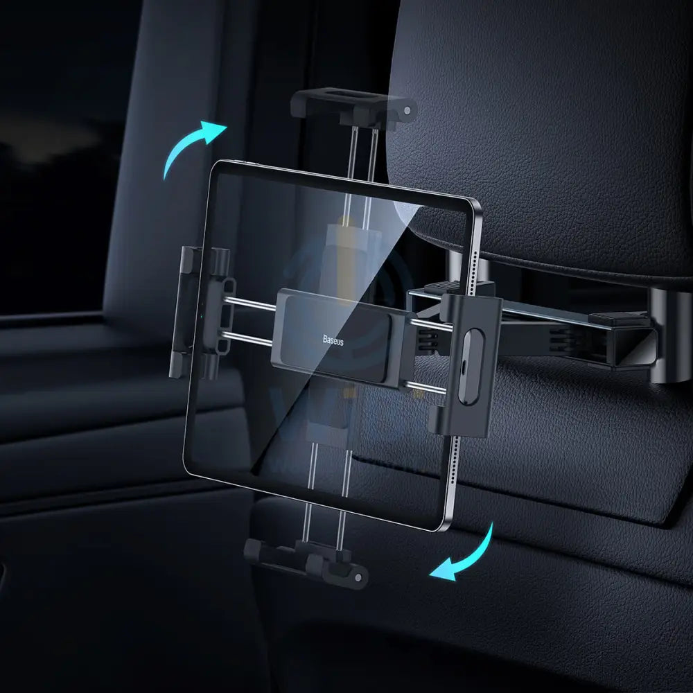 Baseus Joy Ride Pro Backseat Car Mount - Black Accessories > Mobiles & Tablets > Mobiles > Mobile Holder / Stands