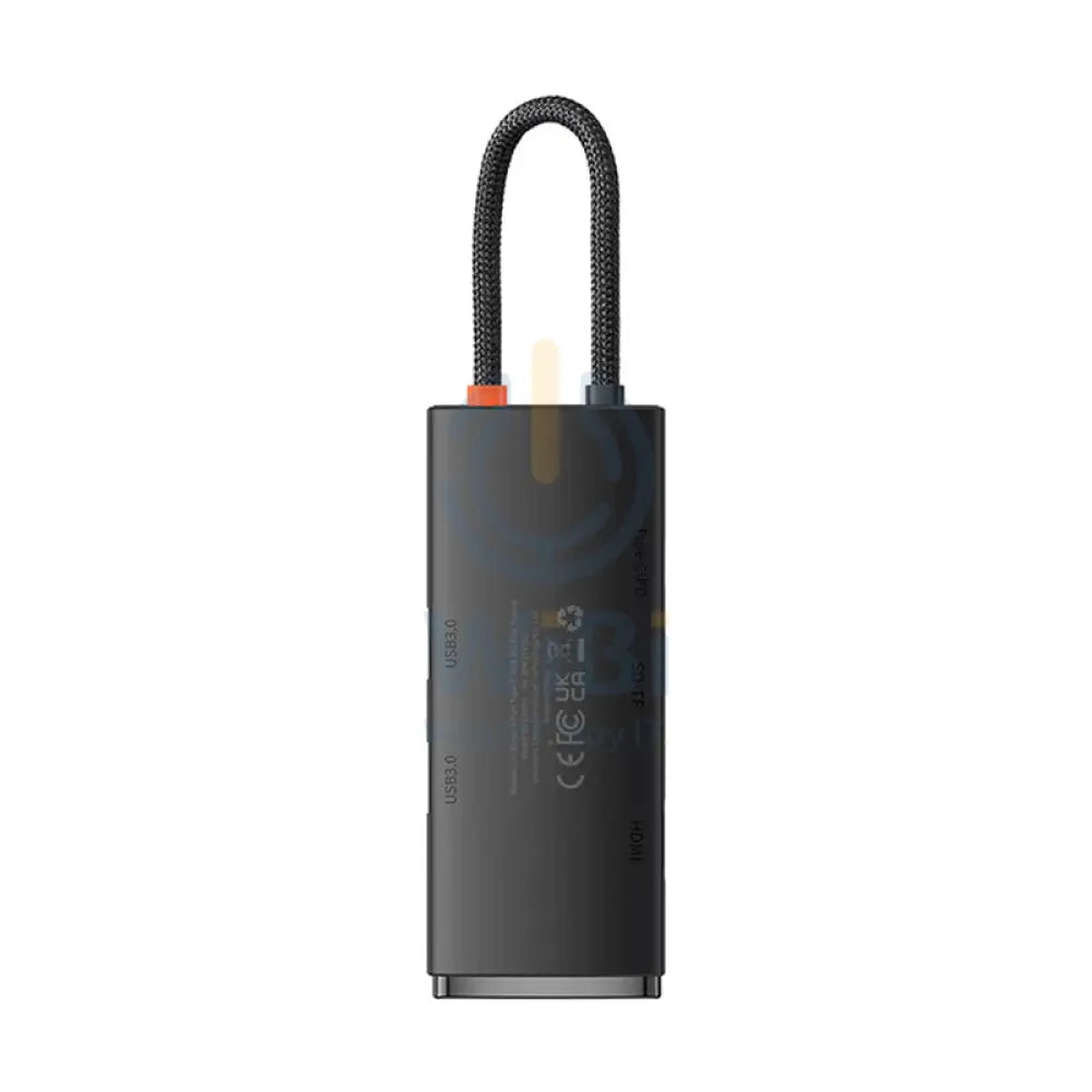 Baseus Lite Series 6-in-1 HUB Docking Station - Black Accessories > USB Hub