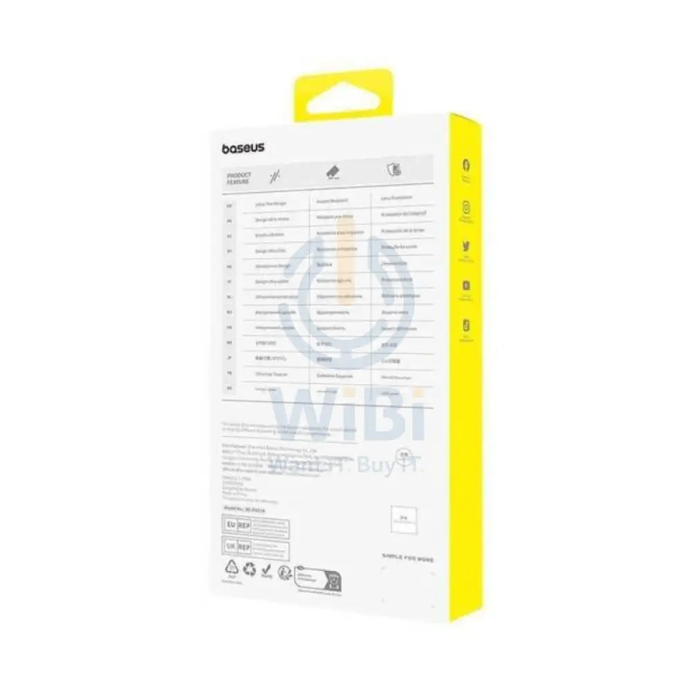 Baseus Lucent Series Case - Apple iPhone 15 Plus / Clear Accessories > Mobiles & Tablets > Mobiles > Screen Protectors