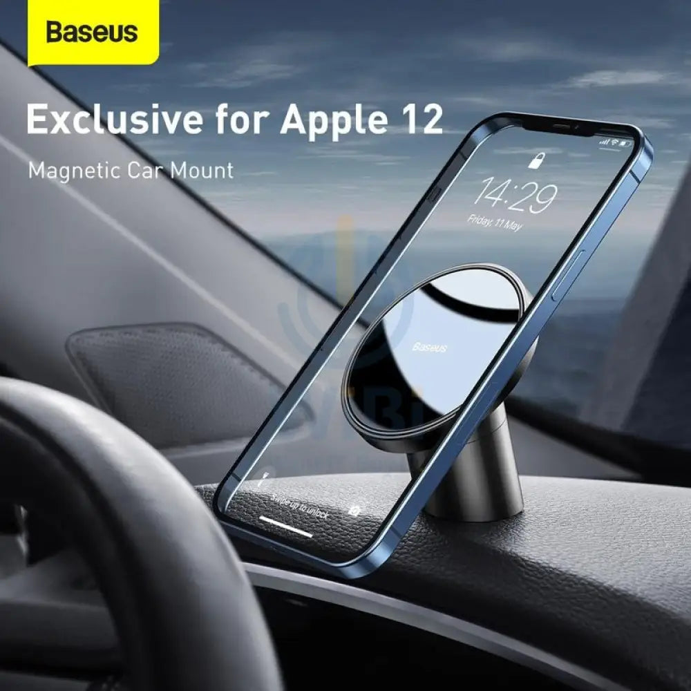 Baseus Magnetic Car Mount (For Dashboards and Air Outlets) - Black Accessories > Mobiles & Tablets > Mobiles > Mobile