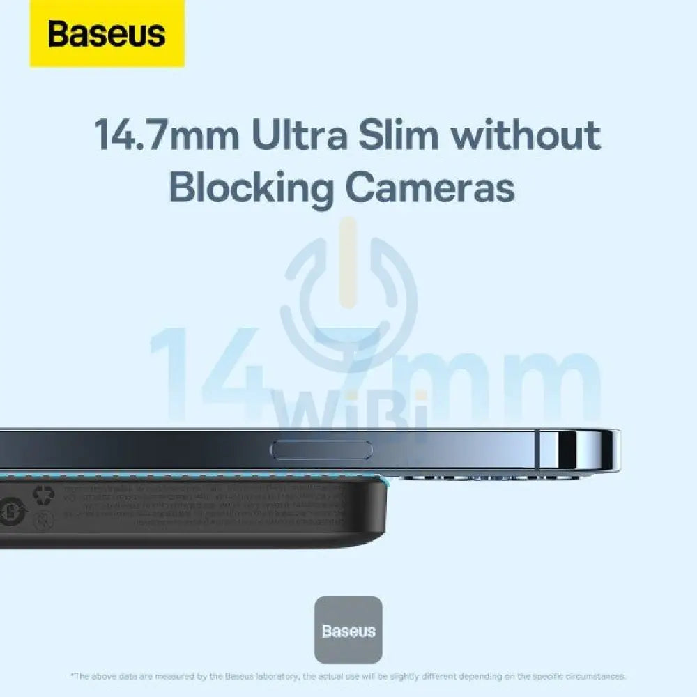 Baseus Magnetic Mini Wireless Fast Charge Power Bank - 10000mAh / 20W / White Accessories > Power Adapters
