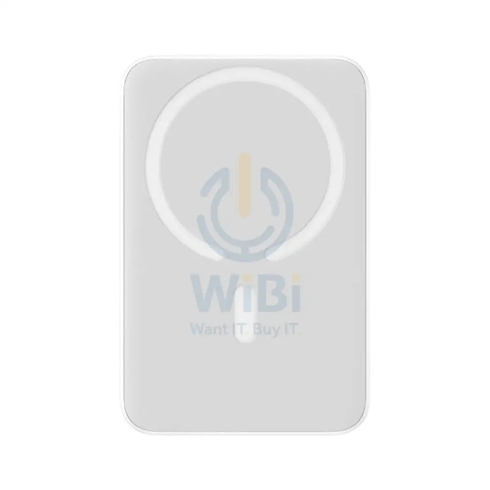 Baseus Magnetic Mini Wireless Fast Charge Power Bank - 10000mAh / 20W / White Accessories > Power Adapters