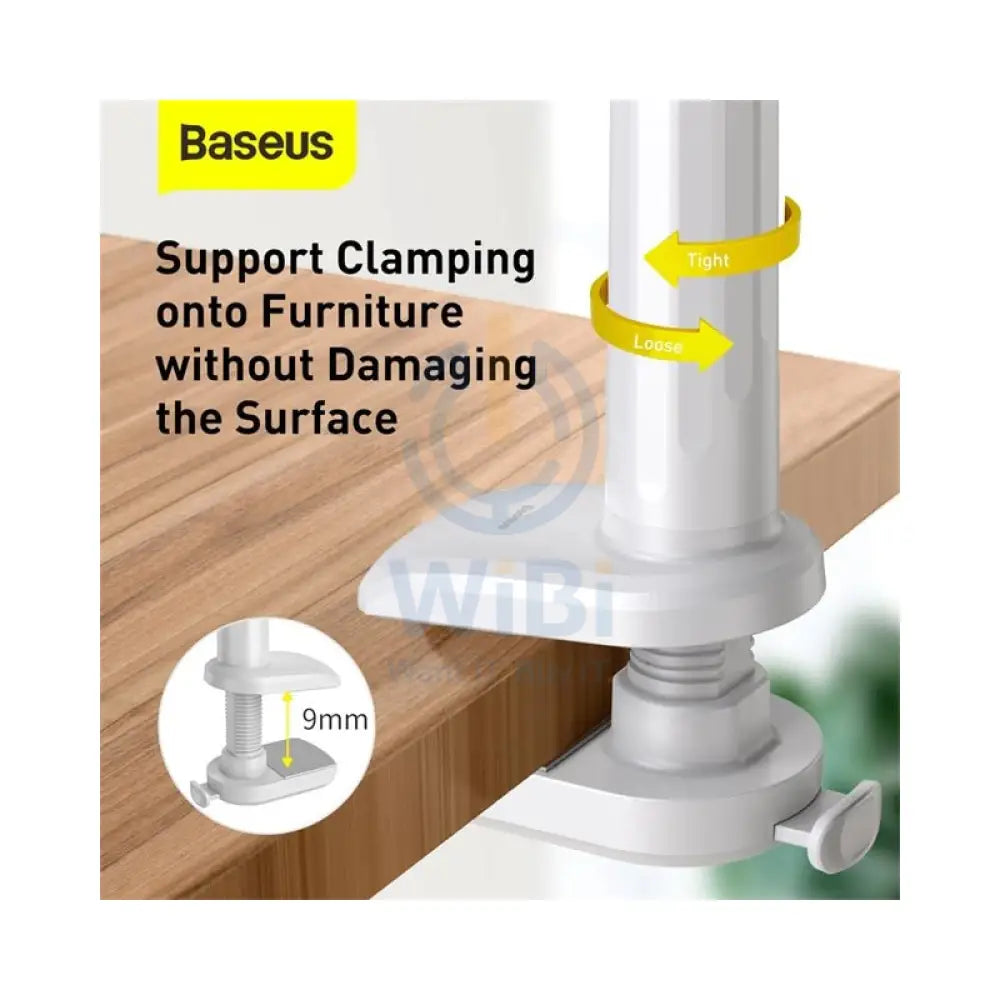 Baseus Otaku Life Rotary Adjustment Lazy Holder - White Accessories > Mobiles & Tablets > Mobiles > Mobile Holder